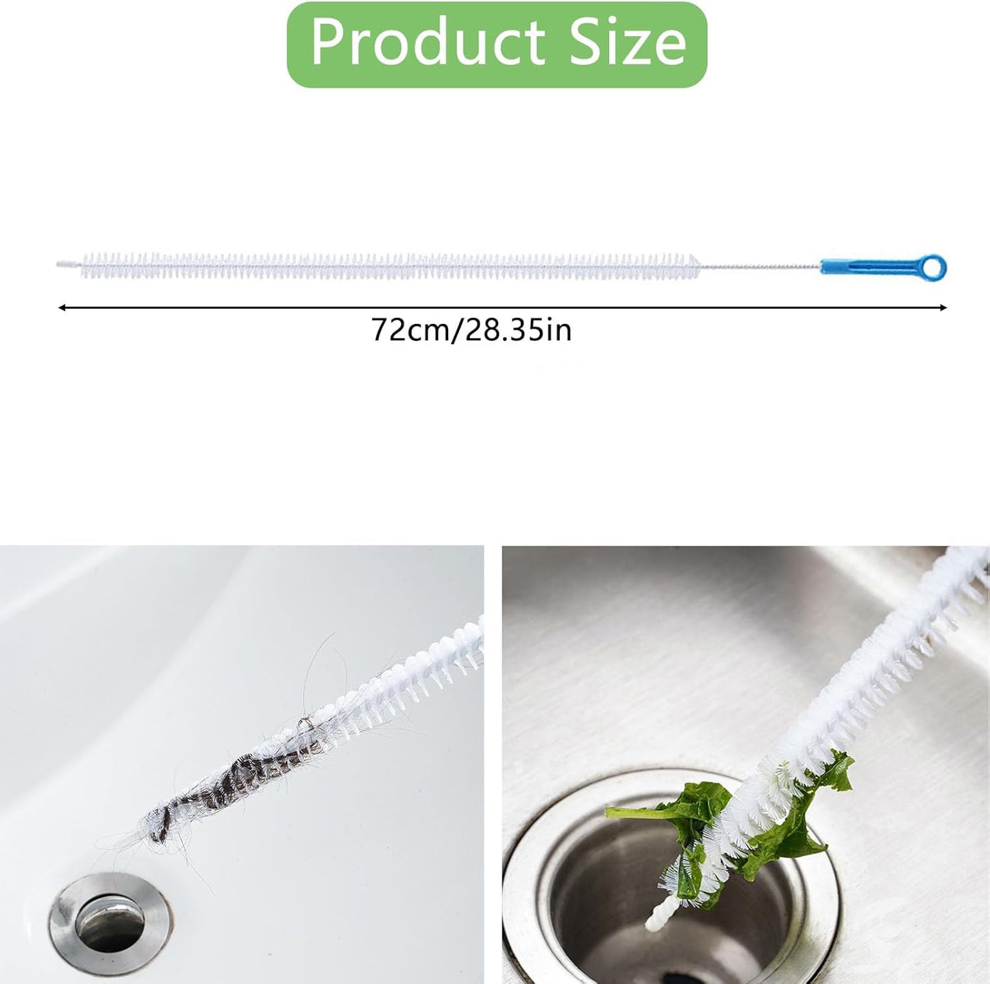 ČETKA ZA ČIŠĆENJE ODVODA (2 komada)