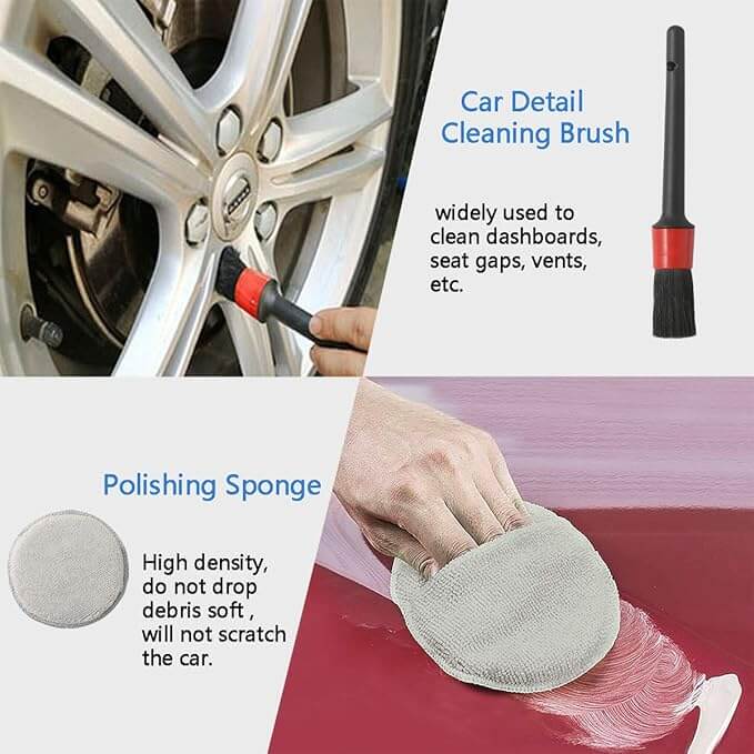 SET ZA DETALJNO PRANJE AUTA (12 DIJELOVA)