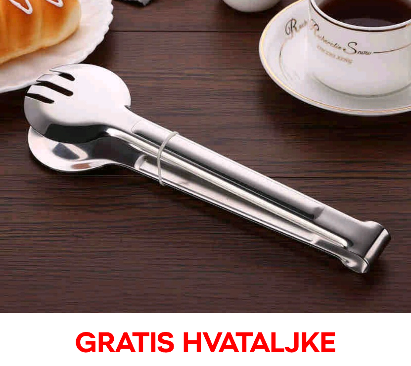 Prenosivi mini roštilj + GRATIS HVATALJKE