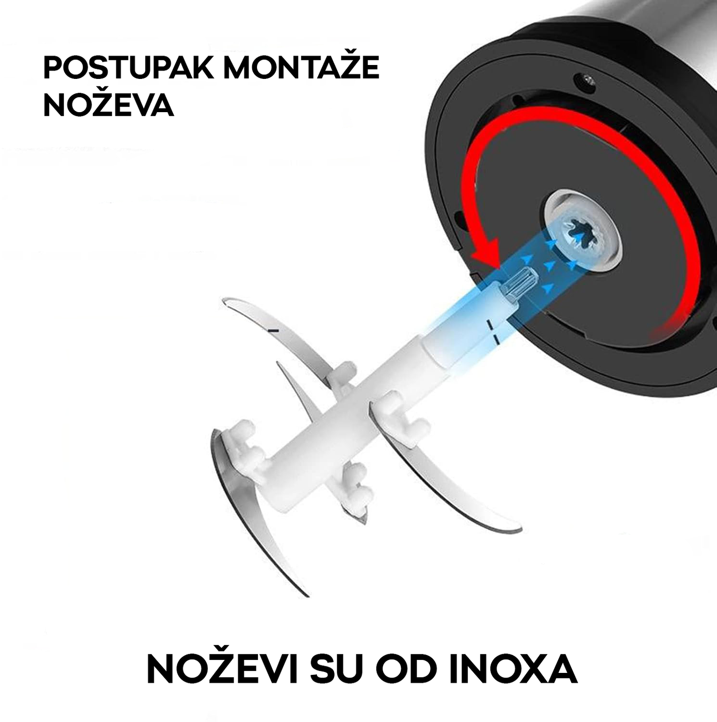 INOX KUHINJSKI SJECKO
