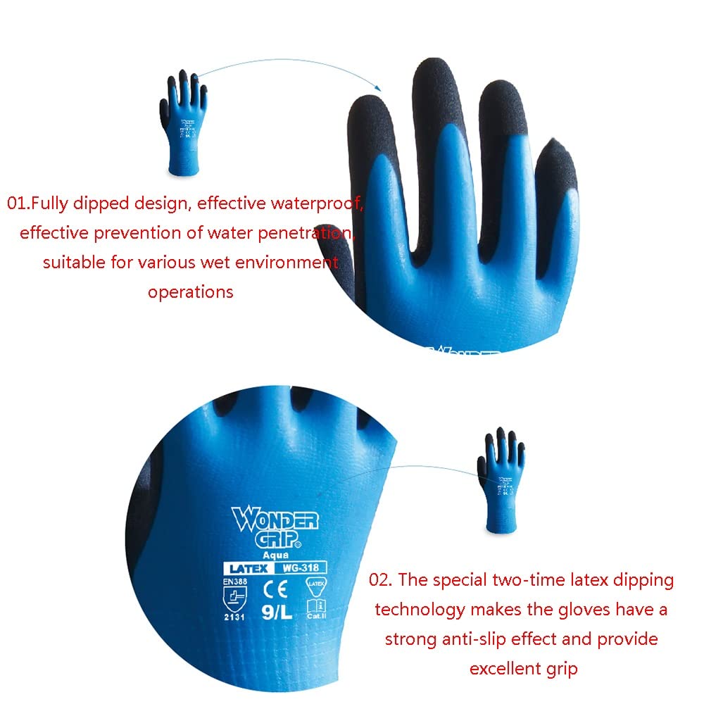 [VODOOTPORNE] AQUA GRIP RUKAVICE  (DVA PARA)